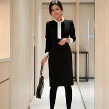 画像をギャラリービューアに読み込む, ボウタイワンピース ブローチセット 上品 きれいめ フォーマル