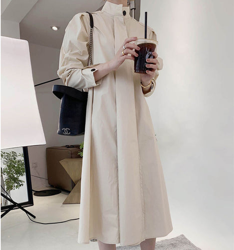 ロング　ブラウス　ロング　シャツ　スプリング