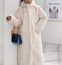 画像をギャラリービューアに読み込む, エレガント　ファーコート　モコモコ レデイース  5色