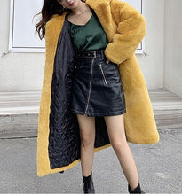 画像をギャラリービューアに読み込む, エレガント　ファーコート　モコモコ レデイース  5色