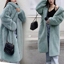 画像をギャラリービューアに読み込む, エレガント　ファーコート　モコモコ レデイース  5色