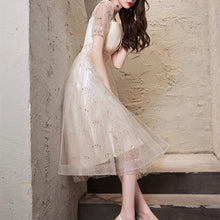 画像をギャラリービューアに読み込む, レディース パーティードレス キラキラ素敵 かわいい シースルー