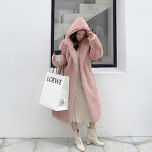 画像をギャラリービューアに読み込む, エレガント　ファーコート　モコモコ レデイース  5色