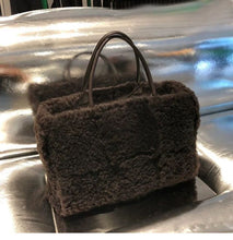 画像をギャラリービューアに読み込む, ファーバッグ ファートート もこもこ ボア トートバッグ