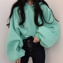 画像をギャラリービューアに読み込む, ボリューミー！裏起毛 ショートフーディー トレーナー  5色