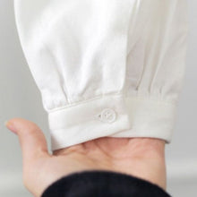 画像をギャラリービューアに読み込む, シャツ バルーンスリーブ トップス ノーカラー