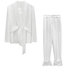 画像をギャラリービューアに読み込む, セットアップ パンツスーツ ゆったり ルーズ感
