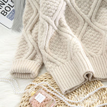 画像をギャラリービューアに読み込む, ニットセーター カジュアル ミディアム丈