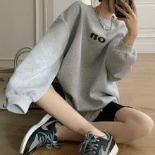画像をギャラリービューアに読み込む, スウェット ロゴ オーバーシルエット ボリューム