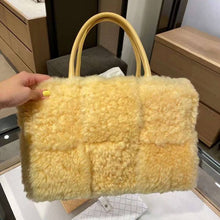 画像をギャラリービューアに読み込む, ファーバッグ ファートート もこもこ ボア トートバッグ