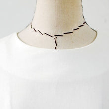 画像をギャラリービューアに読み込む, シャツ バルーンスリーブ トップス ノーカラー