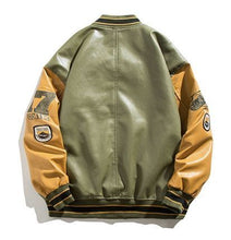 画像をギャラリービューアに読み込む, スタジャン　レトロ　刺繍　アメリカン　ストリート　