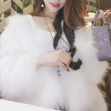 画像をギャラリービューアに読み込む, もこもこ　ファージャケット ショート丈 フェイクファー