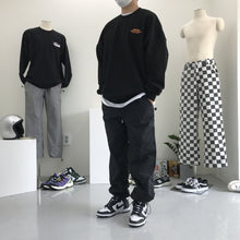 画像をギャラリービューアに読み込む, ユニセックス　ストリート系　バーニングトレーナー