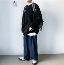 画像をギャラリービューアに読み込む, モヘア ニット セーター トップス シンプル7色 メンズ