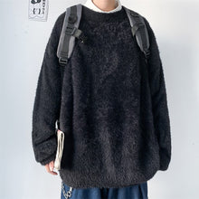 画像をギャラリービューアに読み込む, モヘア ニット セーター トップス シンプル7色 メンズ