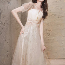 画像をギャラリービューアに読み込む, レディース パーティードレス キラキラ素敵 かわいい シースルー