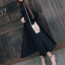 画像をギャラリービューアに読み込む, パフスリーブ ドレススカート　ドレス　パーティー　