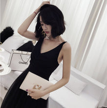 画像をギャラリービューアに読み込む, スパゲティストラップ ブラックドレス 二次会 前撮り 後撮り