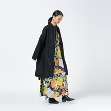 画像をギャラリービューアに読み込む, ワンピース レトロ 花柄 ボタニカル マキシ丈
