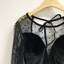 画像をギャラリービューアに読み込む, 気品溢れるベルベット 舞踏会ドレス ワンピース水着