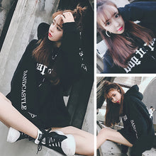 画像をギャラリービューアに読み込む, レディース オーバーサイズビッグ パーカー トップス韓国風  秋冬