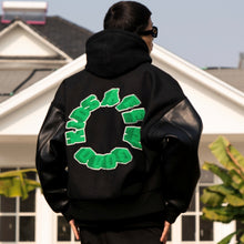 画像をギャラリービューアに読み込む, AFGK スタジャン 3D 立体 サークルロゴ ベースボール ジャケット