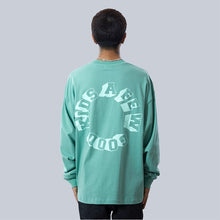 画像をギャラリービューアに読み込む, AFGK マルチカラー ロゴ スウェット 長袖Tシャツ カットソー