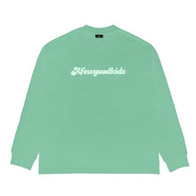 画像をギャラリービューアに読み込む, AFGK マルチカラー ロゴ スウェット 長袖Tシャツ カットソー