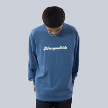 画像をギャラリービューアに読み込む, AFGK マルチカラー ロゴ スウェット 長袖Tシャツ カットソー