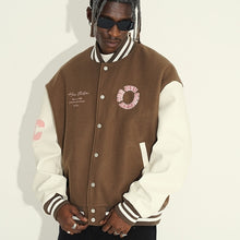 画像をギャラリービューアに読み込む, HAC オーバーサイズ スタジャン 3Dロゴ ベースボールジャケット