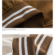 画像をギャラリービューアに読み込む, メンズ ブルゾン スタジャン 秋春 異素材 MA-1 配色 ロゴ 3色