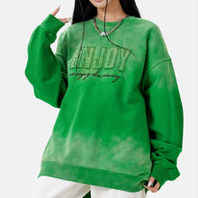 画像をギャラリービューアに読み込む, MEDM 立体ロゴ グラデーション スウェット トレーナー