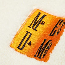 画像をギャラリービューアに読み込む, MEDM ロゴ刺繍 スタンドアップカラー ボア フリースジャケット