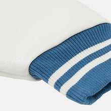 画像をギャラリービューアに読み込む, MEDM スタジャン ローズ ロゴ ウール ベースボールジャケット