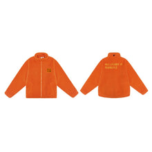 画像をギャラリービューアに読み込む, MEDM ロゴ刺繍 スタンドアップカラー ボア フリースジャケット