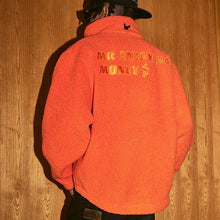画像をギャラリービューアに読み込む, MEDM ロゴ刺繍 スタンドアップカラー ボア フリースジャケット