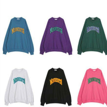 画像をギャラリービューアに読み込む, ユニセックス　スウェット　MINNESOTA MTM  6色