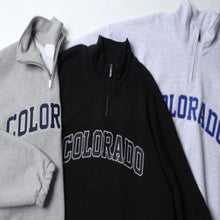 画像をギャラリービューアに読み込む, ユニセックス　ハーフジップスウェット　ロゴMTM  3色