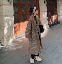 画像をギャラリービューアに読み込む, 韓国系 トロチェッククラシックコート