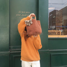 画像をギャラリービューアに読み込む, レディース ボア バッグ ハンドバッグ トートバッグ 秋冬新品