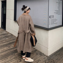 画像をギャラリービューアに読み込む, 韓国系 トロチェッククラシックコート