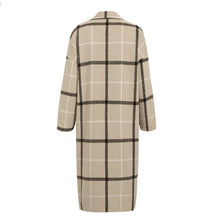 画像をギャラリービューアに読み込む, チェック柄チェスターコート