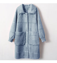 画像をギャラリービューアに読み込む, レディース  袖ポッケト付き 無地 ラシャコートー ロングコート ウール  韓国風 秋冬 コート