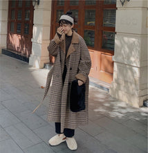 画像をギャラリービューアに読み込む, 韓国系 トロチェッククラシックコート