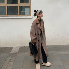 画像をギャラリービューアに読み込む, 韓国系 トロチェッククラシックコート