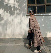 画像をギャラリービューアに読み込む, 韓国系 トロチェッククラシックコート