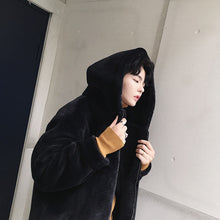 画像をギャラリービューアに読み込む, 厚手コート ジャケット リングジップ もこもこ ユニセックス 秋冬新品