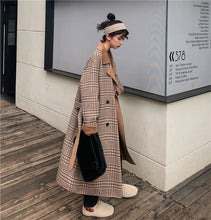 画像をギャラリービューアに読み込む, 韓国系 トロチェッククラシックコート