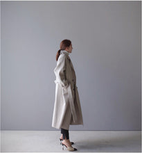 画像をギャラリービューアに読み込む, 35%OFF レディース チェスターコート ルーズコート　柔らかコート ロング丈 コート秋冬新品